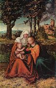Lucas Cranach Hl. Anna Selbdritt Spain oil painting artist